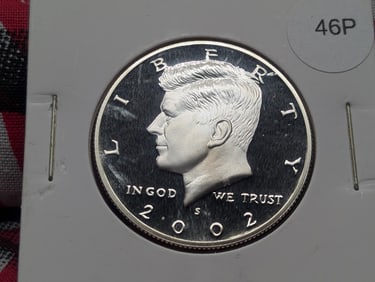 2002-S 90% Silver Kennedy Half Dollar