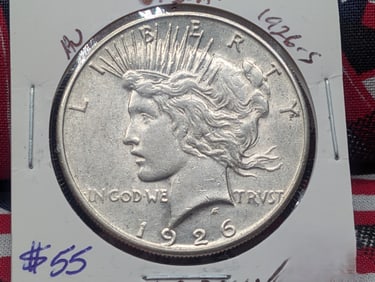 1926-S Silver Peace Dollar