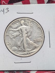 1943-P Walking Liberty Half Dollar