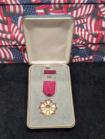 Rare U.S. Army Legion of Merit Medal 3 Piece Set in OGP