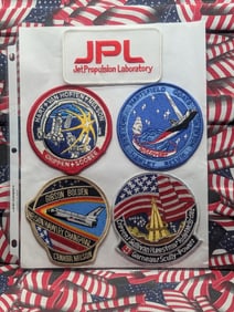 (5) Original (Crew Designed) NASA Patches All Mint