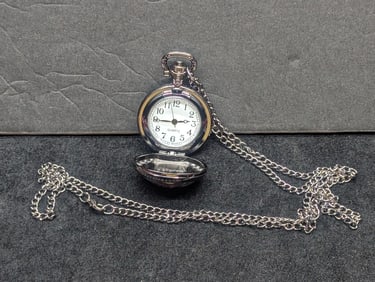 ROLLING STONES, Pocket Watch, New, Works Great, Nice Gift!