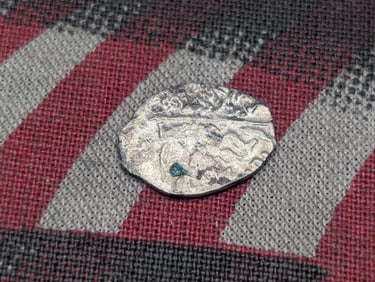 1600's Soviet (Silver/Wire Money), Peter M. Frdorovich A. Michailovich, Over 300 Years Old!