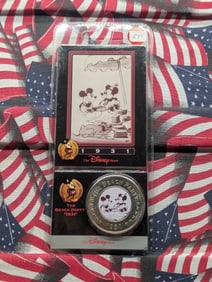 Disney's-MICKEY'S BEACH PARTY, 1931-Harder to Find, Brand New in Plastic Case, Great gift!