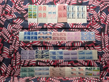 (20) Assorted Plate Blocks All MOGNH