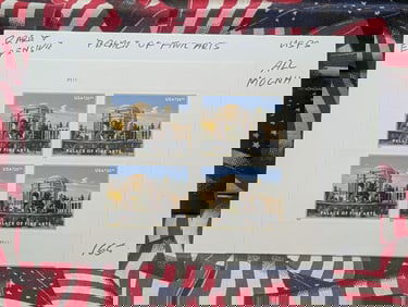 Sheet of Rare & Expansive US Stamps "Palace of Fine Arts" All MOGNH