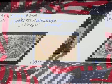 Early 1900's Rare British Colonial Stamp