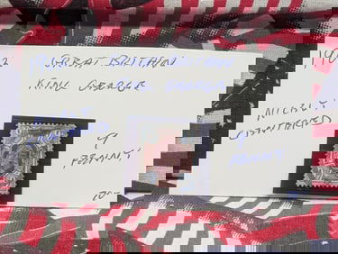 1902 Great Britian King George Stamp