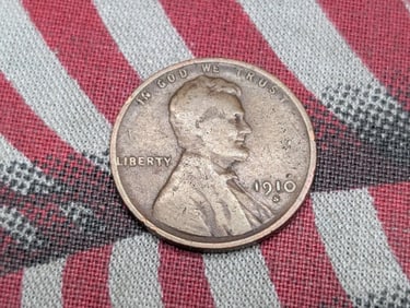 1910-S Lincoln Wheat Cent - VG+