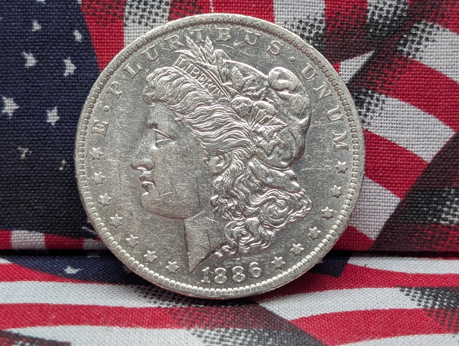 1886-O Morgan Silver Dollar: 1886-O Morgan Silver Dollar