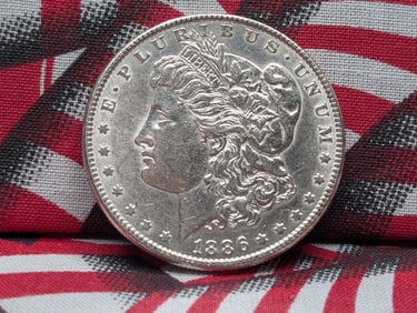 1886 Morgan Silver Dollar