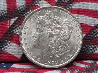 1890 Morgan Silver Dollar