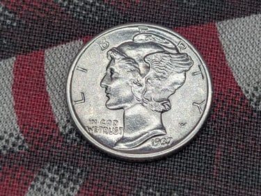 1937 Mercury Silver Dime - GEM BU