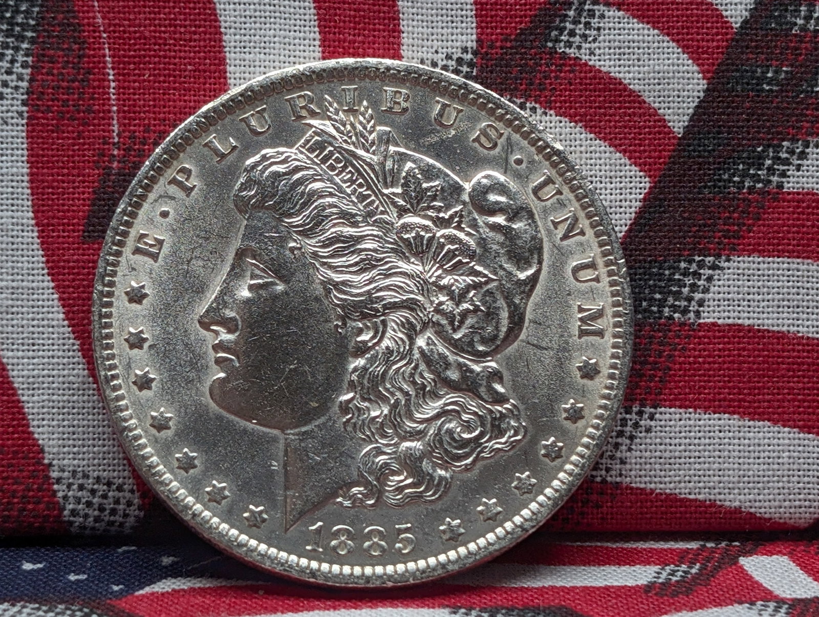 1885-O Morgan Silver Dollar: 1885-O Morgan Silver Dollar