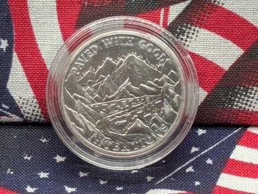 1 Oz. .999 FINE SILVER Reckless Metals - Paved with Good Intentions Designed Bullion Piece in