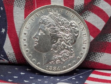 1884-O Morgan Silver Dollar