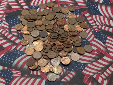 1 Lb. of 1981 & Earlier Copper Lincoln Memorial Cents