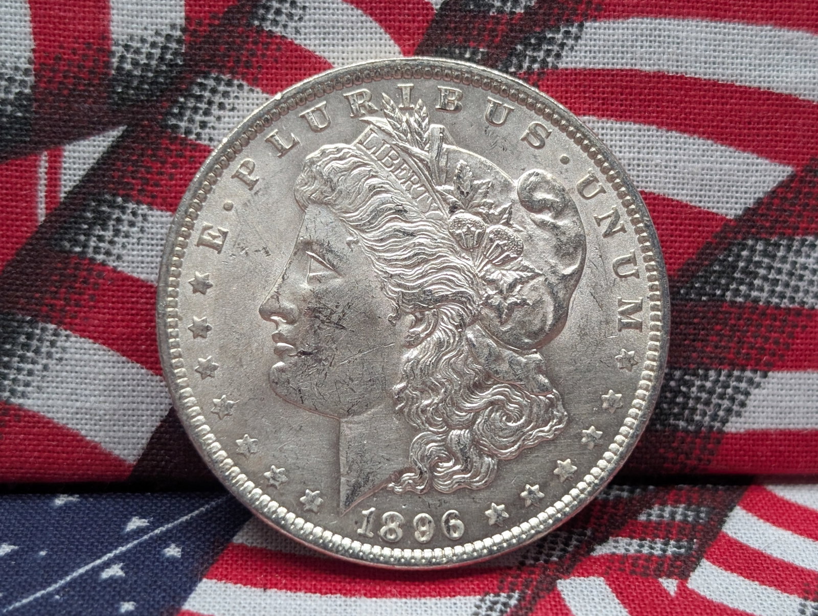 1896 Morgan Silver Dollar: 1896 Morgan Silver Dollar