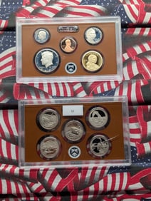 Partial U.S. Mint 2014-S & 2021-S Proof Sets (2 PCS)