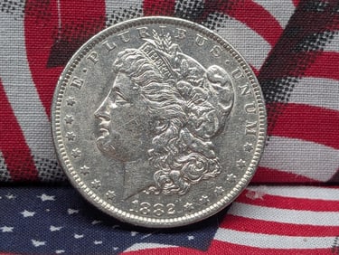 1882-O Morgan Silver Dollar
