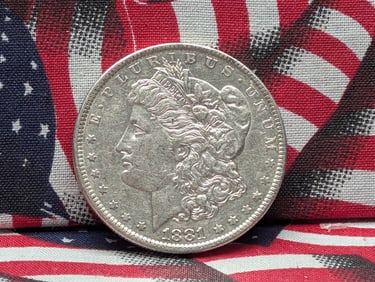 1881-O Morgan Silver Dollar