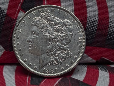 1880-O Morgan Silver Dollar