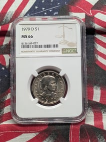 1979-D Susan B. Anthony Dollar - NGC MS66