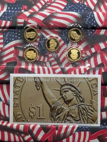 Presidential Dollar Collection in Gem Proof Condition