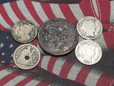 Grab Bag of Various Vintage U.S. Coins