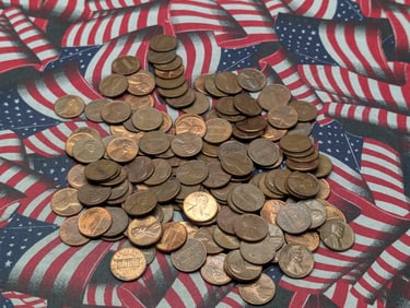 1 Lb. of 1981 & Earlier Copper Lincoln Memorial Cents