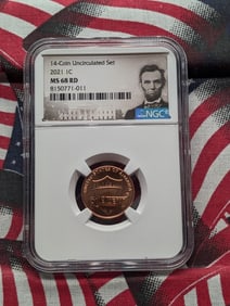 2021 Lincoln Shield Cent - NGC MS68 RD