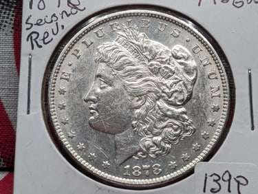 1878 Morgan Dollar Second Reverse