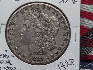 1883-S Morgan Dollar Semi Key Date