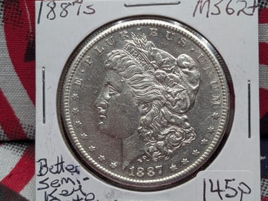 1887-S Morgan Dollar, Better Semi Key Date Don't Overlook