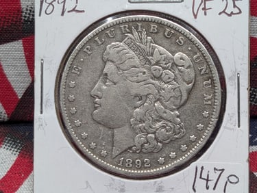 1892 Morgan Dollar
