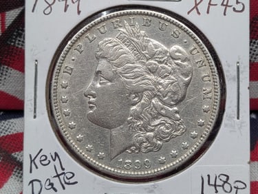 1899 Morgan Dollar, Key Date!