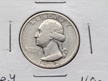 1932-S Washington Quarter, Key Date! First Year!