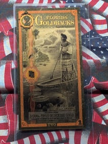 1/500th Troy Oz. 24k GOLD 2025 Florida $2.00 Goldback