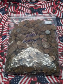 Bag of 1,000 Lincoln Wheat Cents