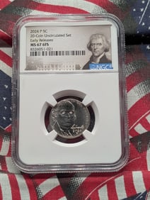 2024-P Jefferson Nickel - NGC MS67 6FS - Early Release