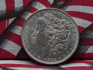 1884-O Morgan Silver Dollar