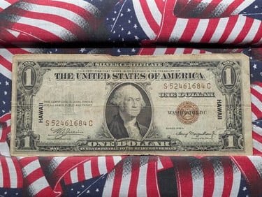Series 1935-A Hawaii One Dollar Silver Certificate