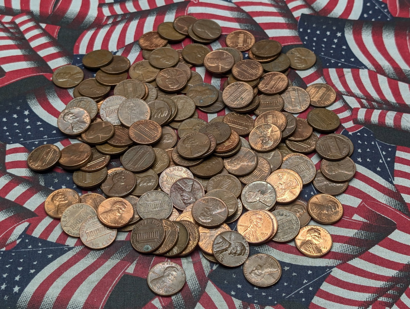 1 Lb. of 1981 & Earlier Copper Lincoln Memorial Cents: 1 Lb. of 1981 & Earlier Copper Lincoln Memorial Cents