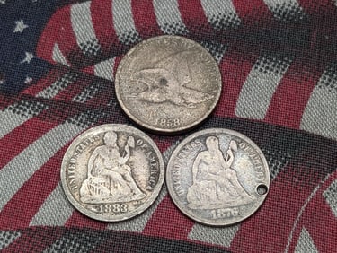 Grab Bag of Various Vintage U.S. Coins