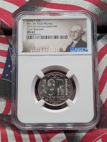 2024-P Rev. Dr. Pauli Murray Quarter - NGC MS67 - Early Release