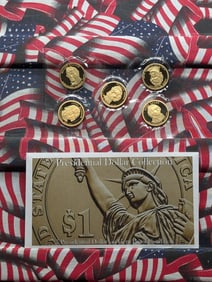 Presidential Dollar Collection in Gem Proof Condition
