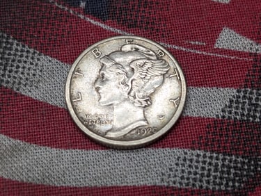 1920-S Mercury Silver Dime - XF