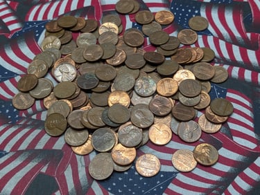 1 Lb. of 1981 & Earlier Copper Lincoln Memorial Cents