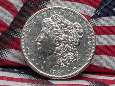 1881-S Morgan Silver Dollar