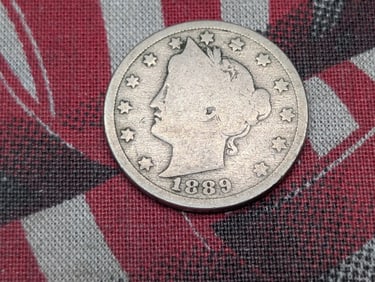 1889 Liberty Head V-Nickel - GOOD